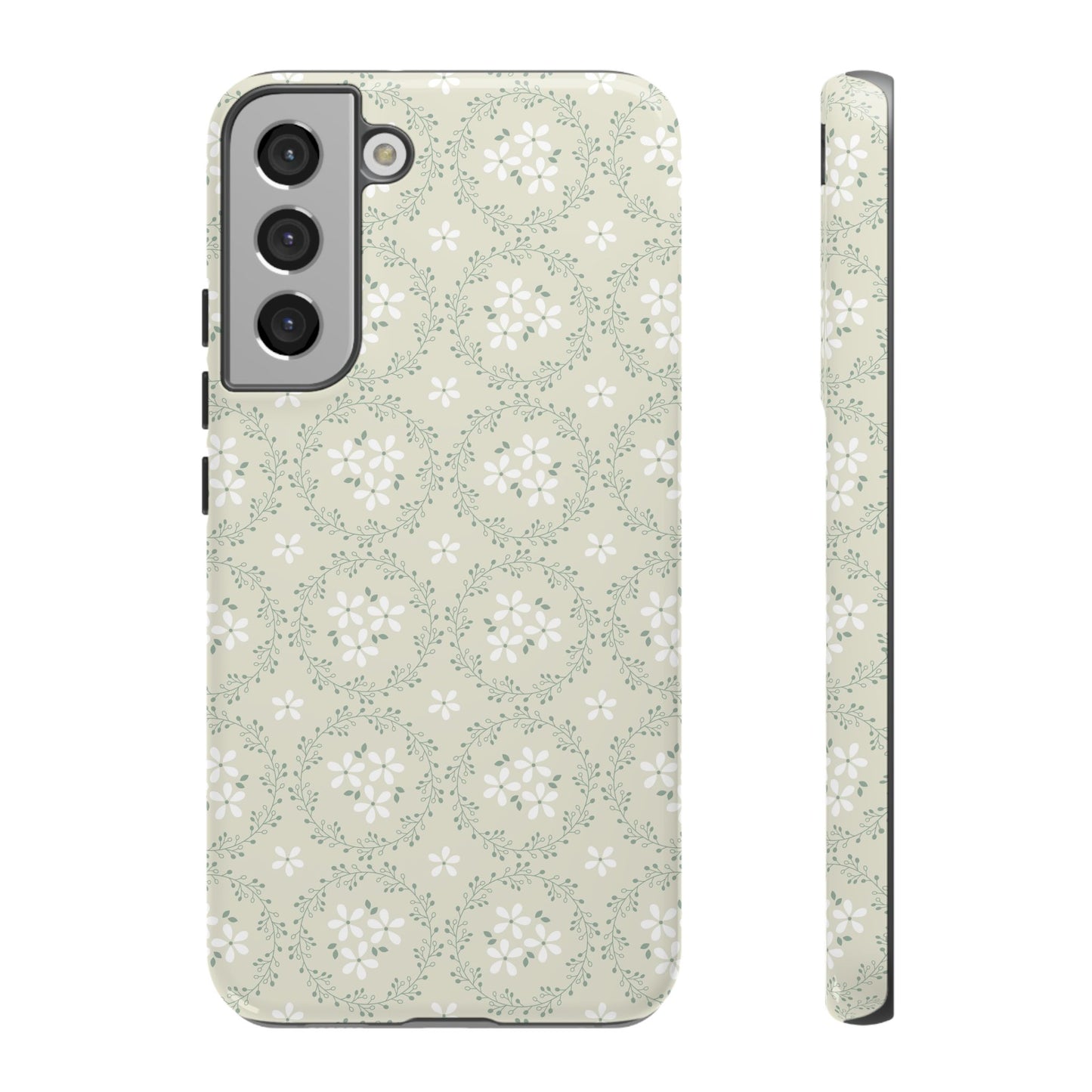 Vintage Daisy Wreath Samsung Case