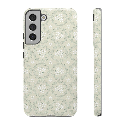 Vintage Daisy Wreath Samsung Case