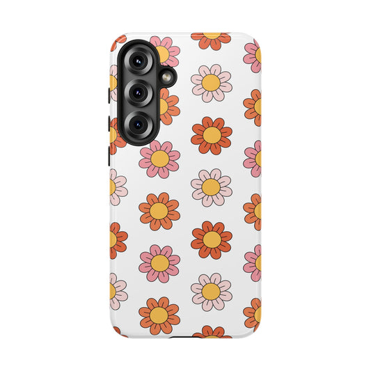 Retro Daisy Samsung Case