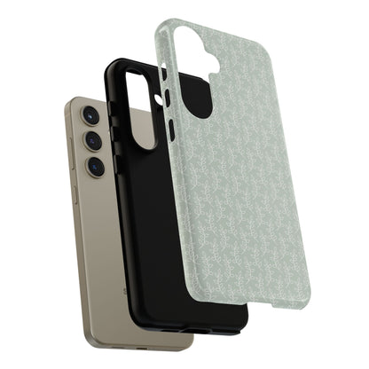 Minimal Leaf Print Samsung Case