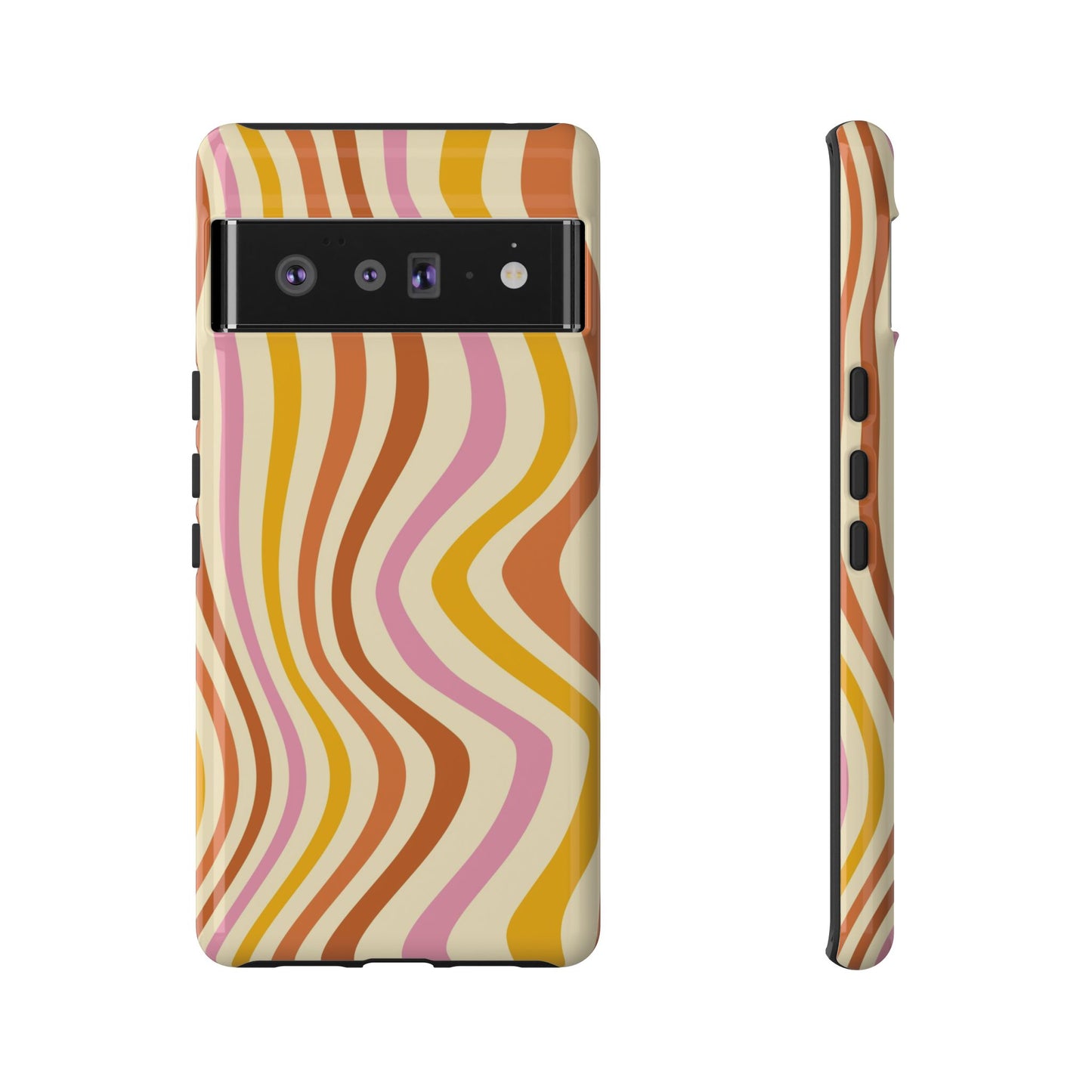 Retro Sunset Wave Google Pixel Case