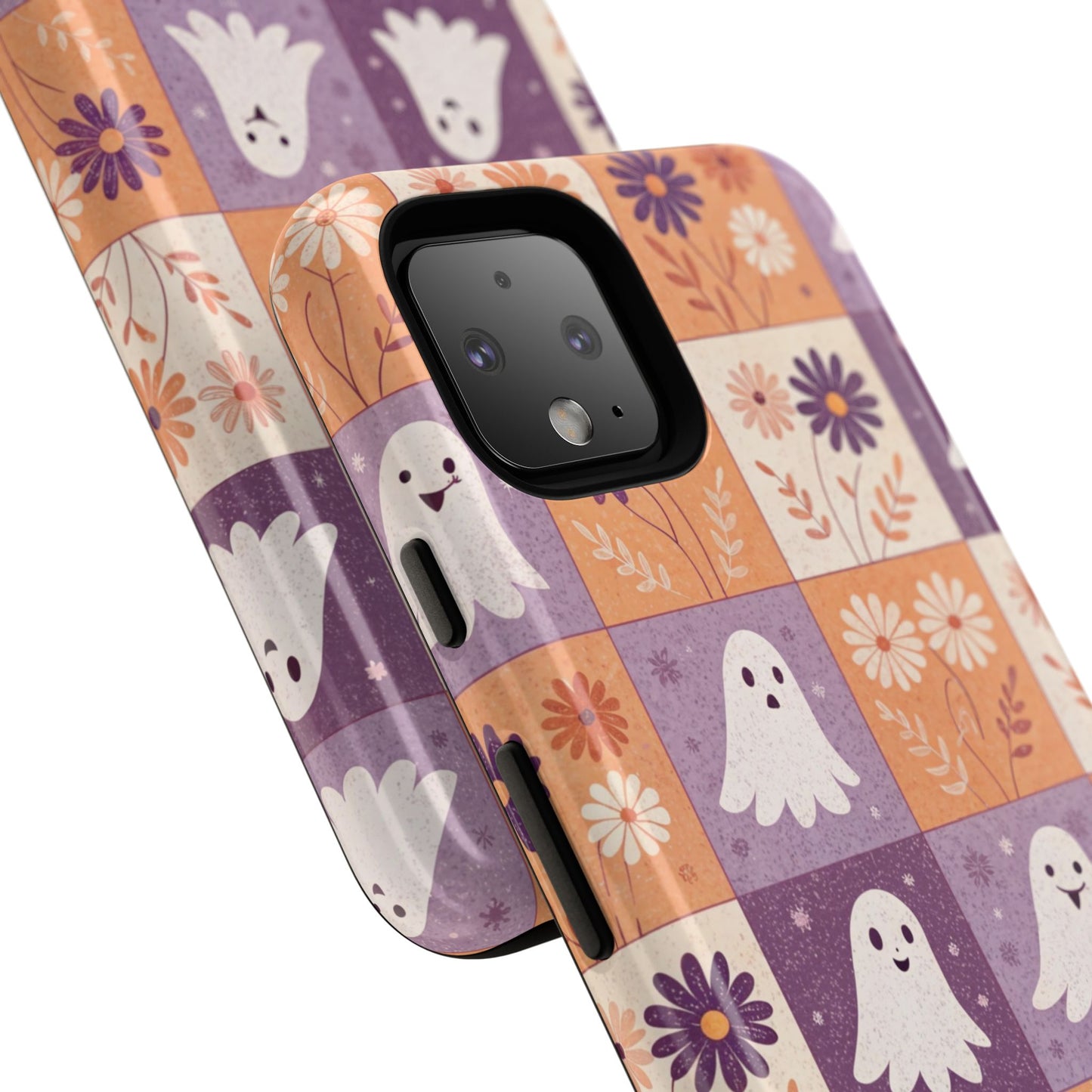 Ghost Floral Checkerboard Google Pixel Case