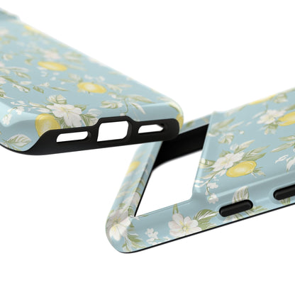 Lemon Blossom Blue Google Pixel Case