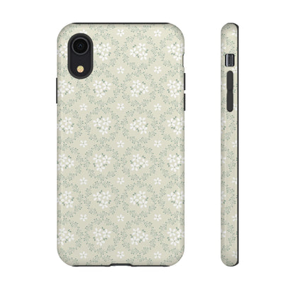 Vintage Daisy Wreath iPhone Case