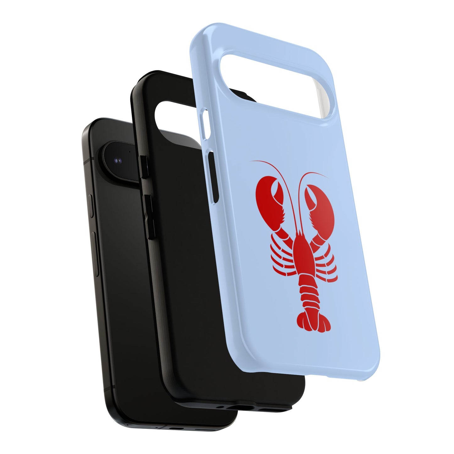 Red Lobster on Sky Blue Google Pixel Case