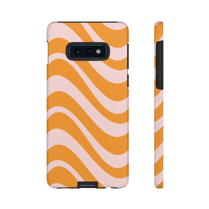 Retro Wavy Stripe Samsung Case