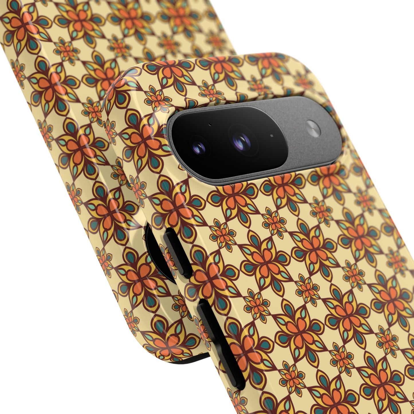 Retro Mandala Floral Google Pixel Case