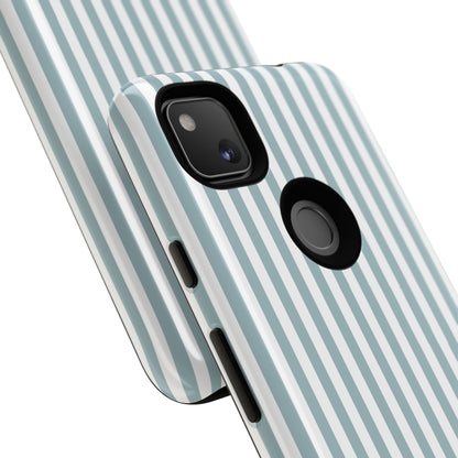 Blue & White Stripe Google Pixel Case