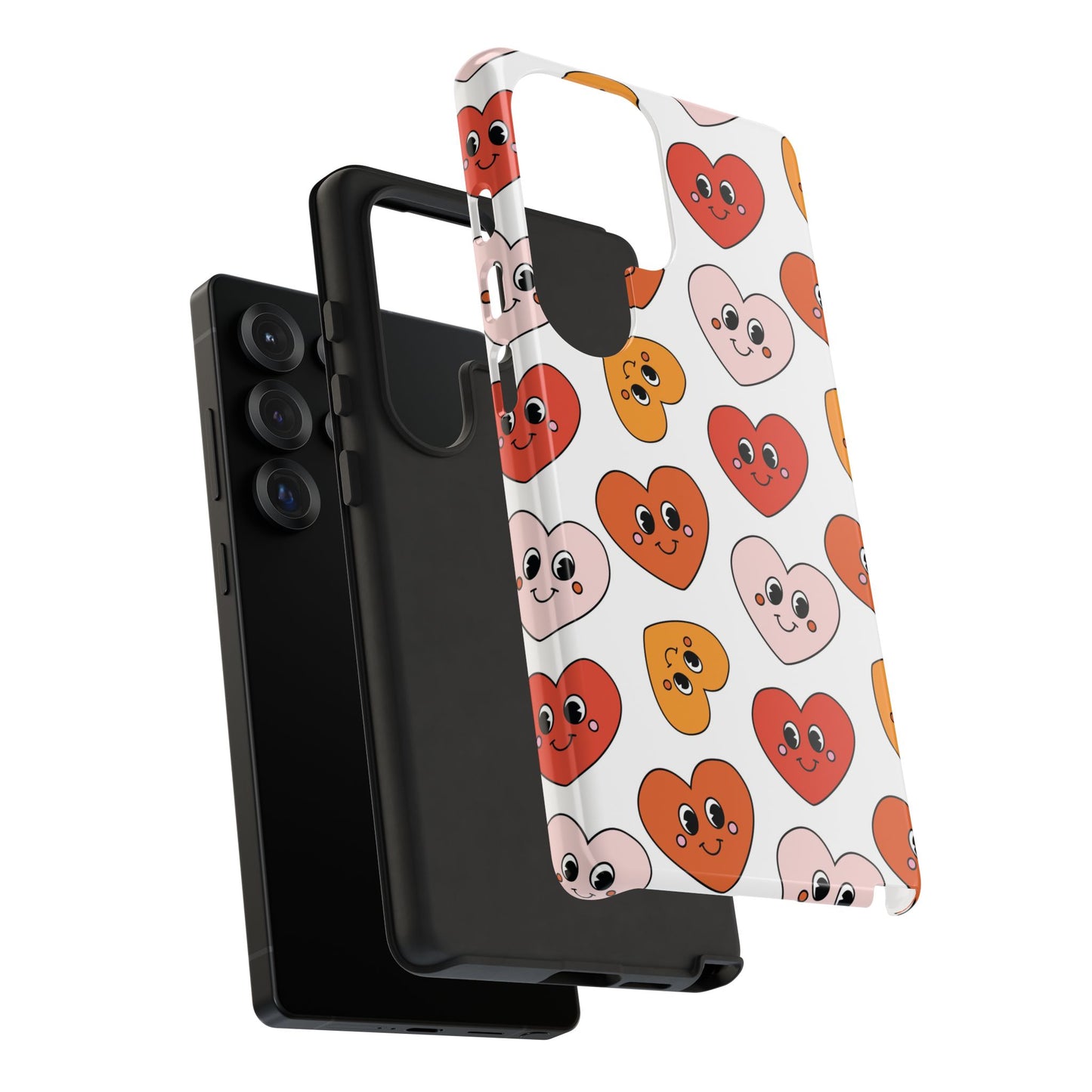 Smiley Heart Faces Samsung Case