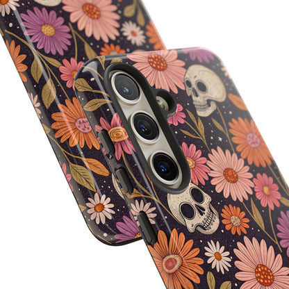 Skulls & Fall Florals Samsung Case