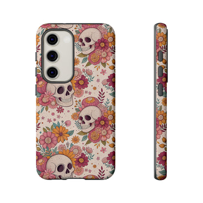 Floral Skull Samsung Case