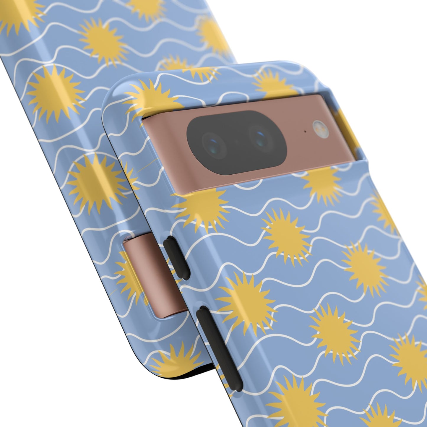 Sunny Waves Blue Google Pixel Case