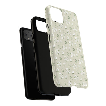 Beige Daisy Bloom Google Pixel Case