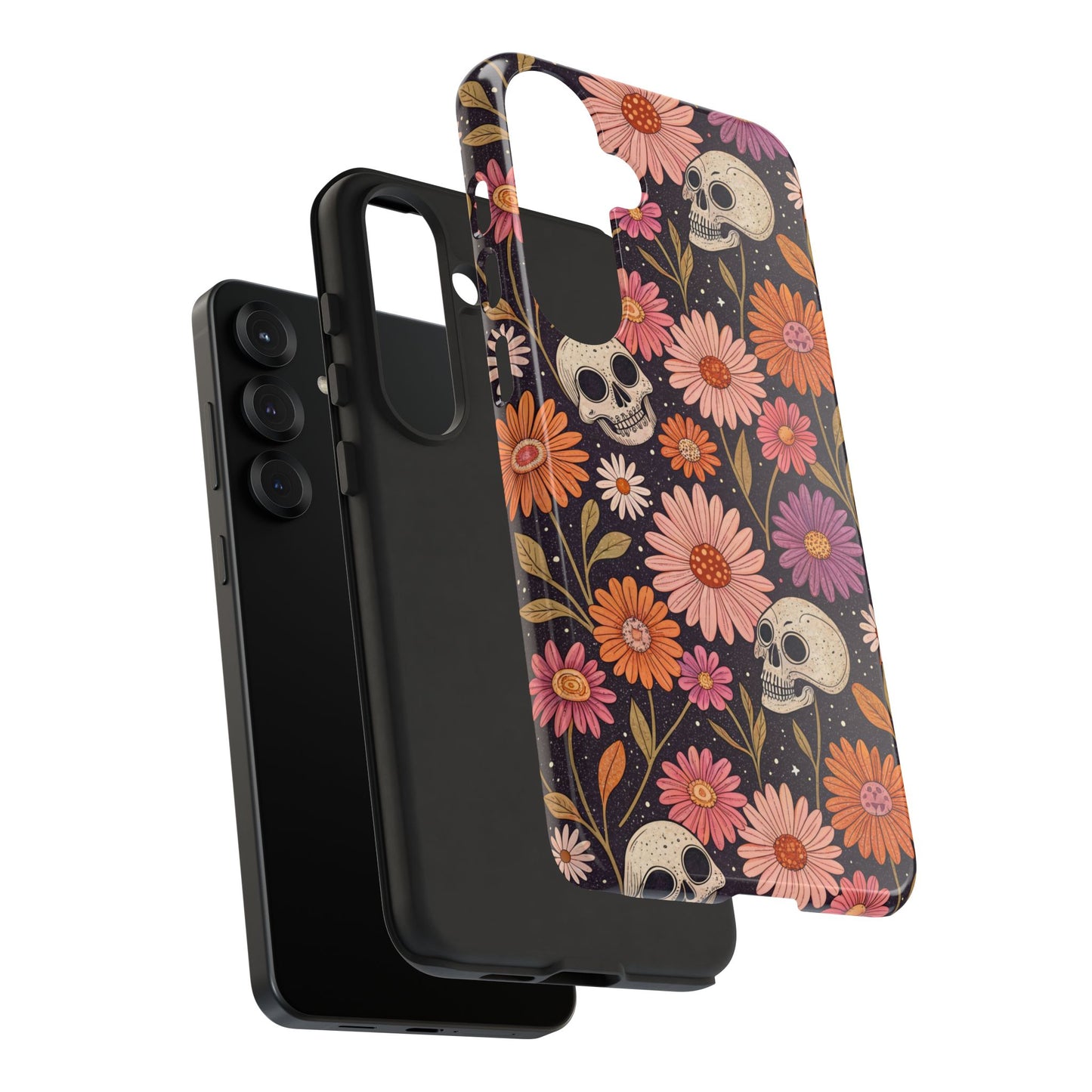 Skulls & Fall Florals Samsung Case