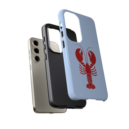 Red Lobster on Sky Blue Samsung Case