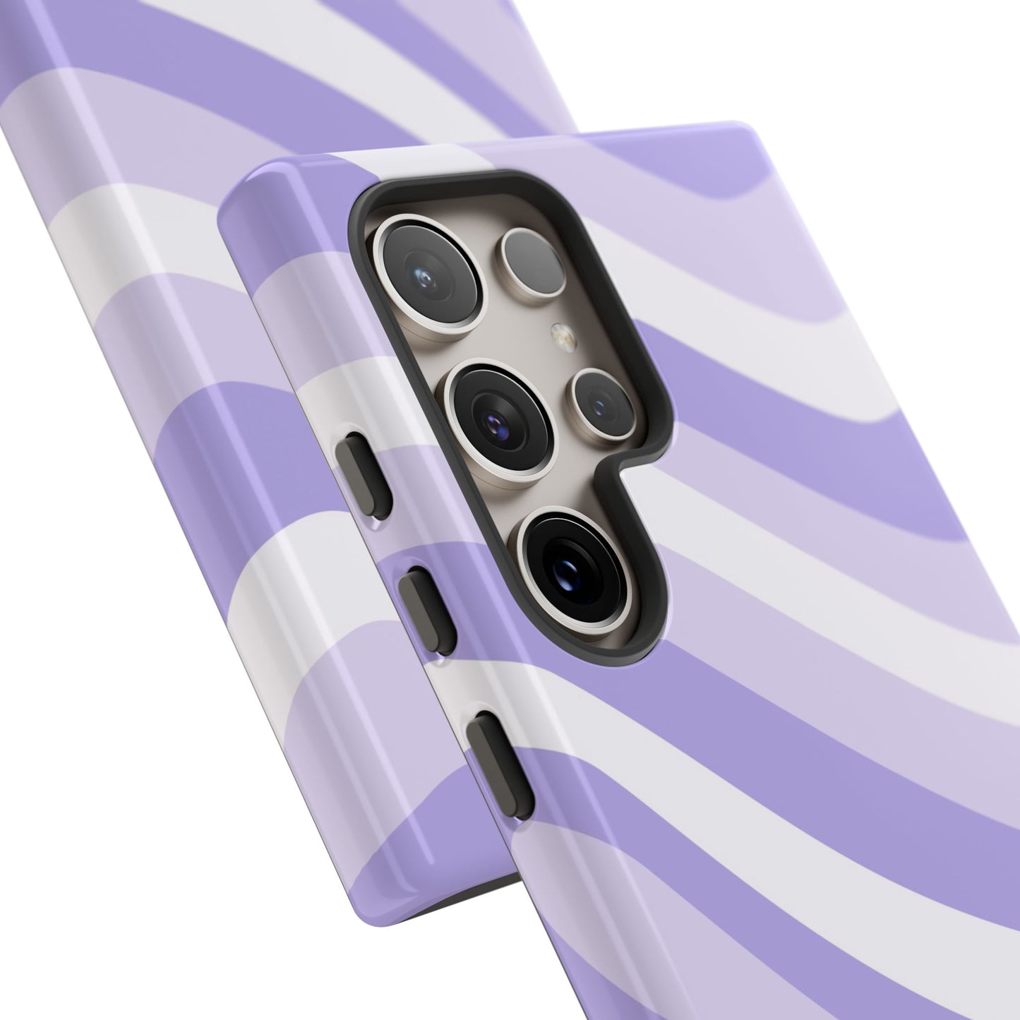 Lavender Wave Abstract Samsung Case