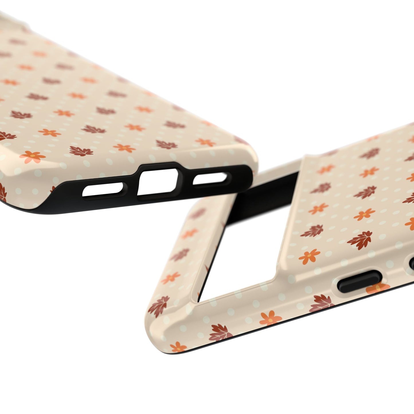 Beige Fall Floral Polka Dot Google Pixel Case