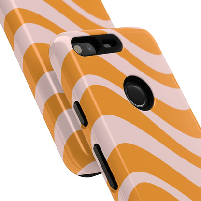 Retro Wavy Stripe Google Pixel Case