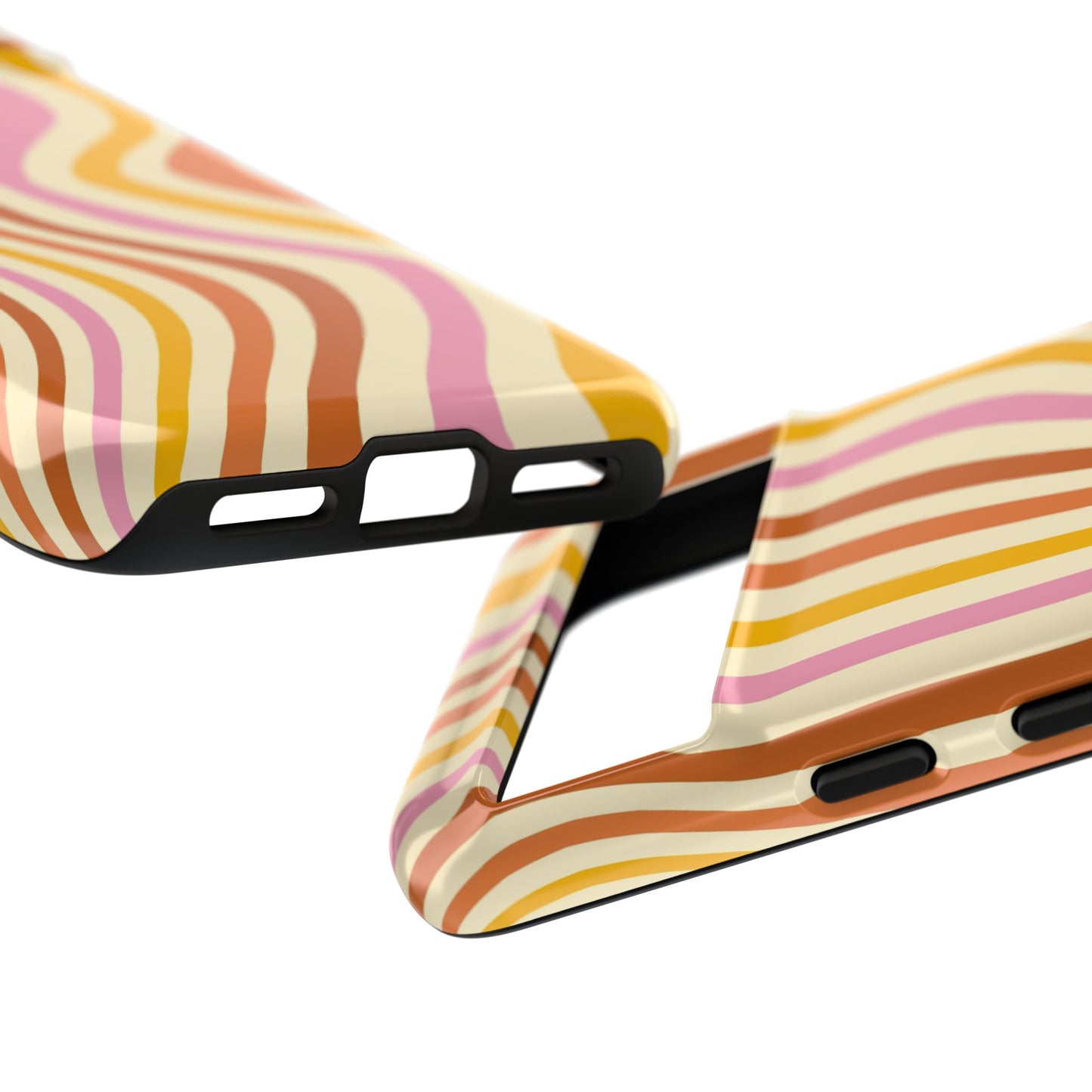 Retro Sunset Wave Google Pixel Case