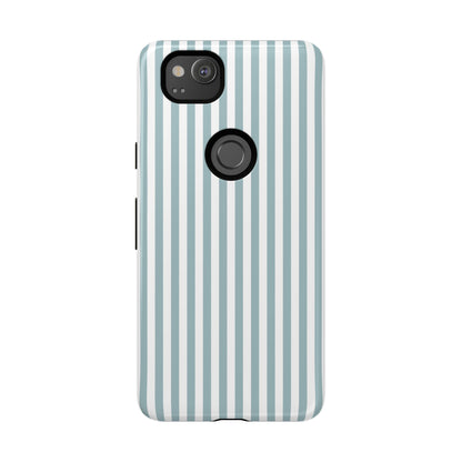 Blue & White Stripe Google Pixel Case