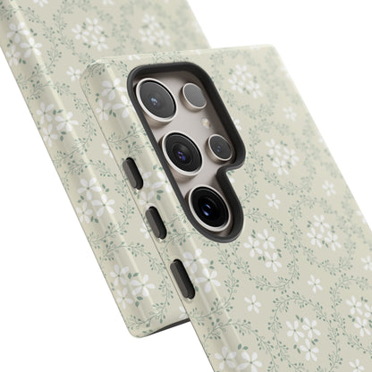 Vintage Daisy Wreath Samsung Case