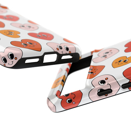 Smiley Heart Faces Google Pixel Case
