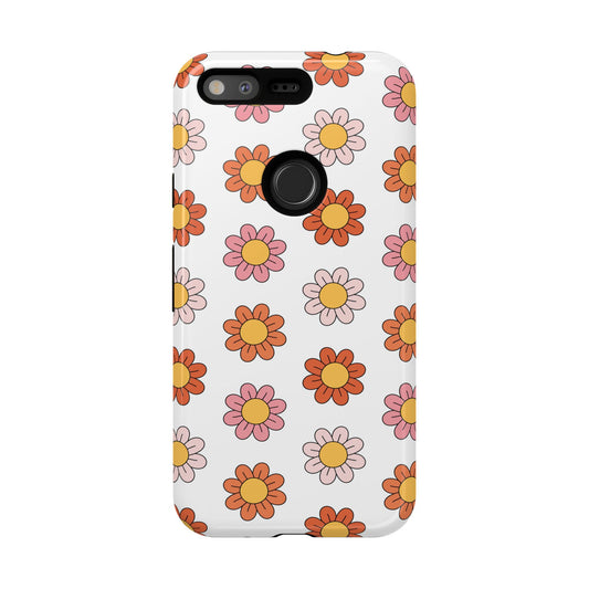 Retro Daisy Google Pixel Case