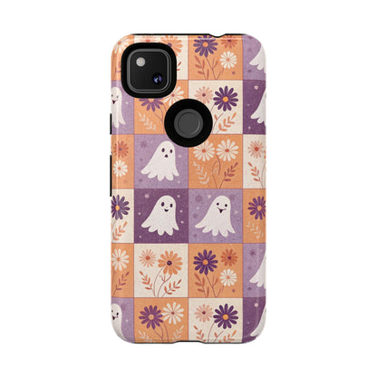 Ghost Floral Checkerboard Google Pixel Case
