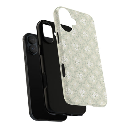Vintage Daisy Wreath iPhone Case