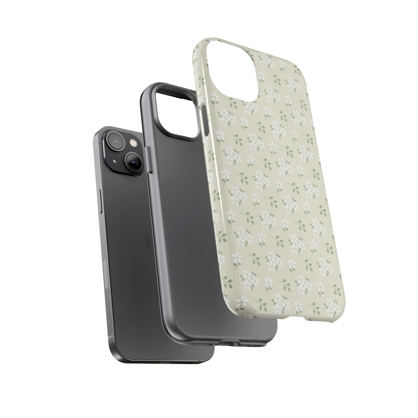 Beige Daisy Bloom iPhone Case