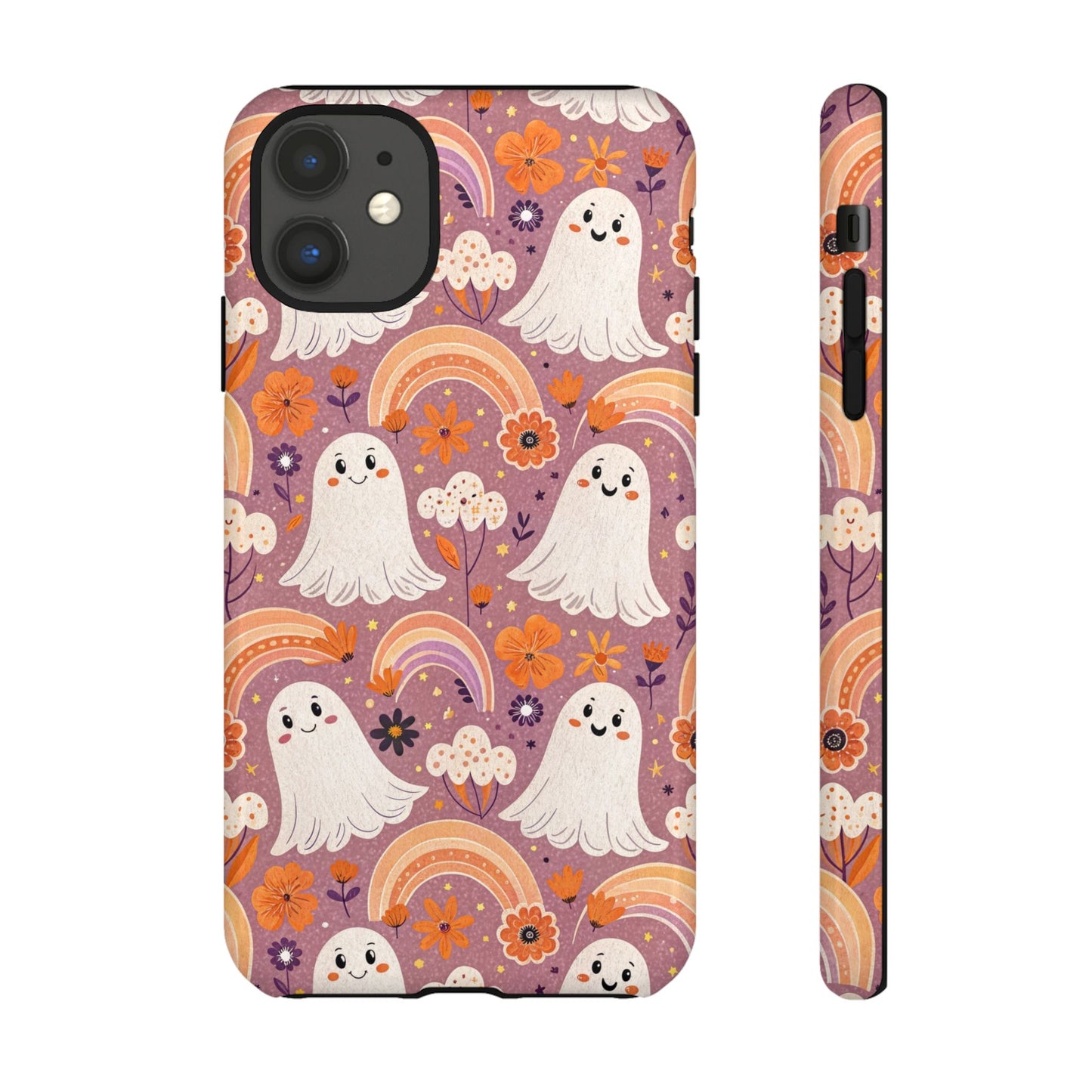 Pastel Halloween Ghost iPhone Case