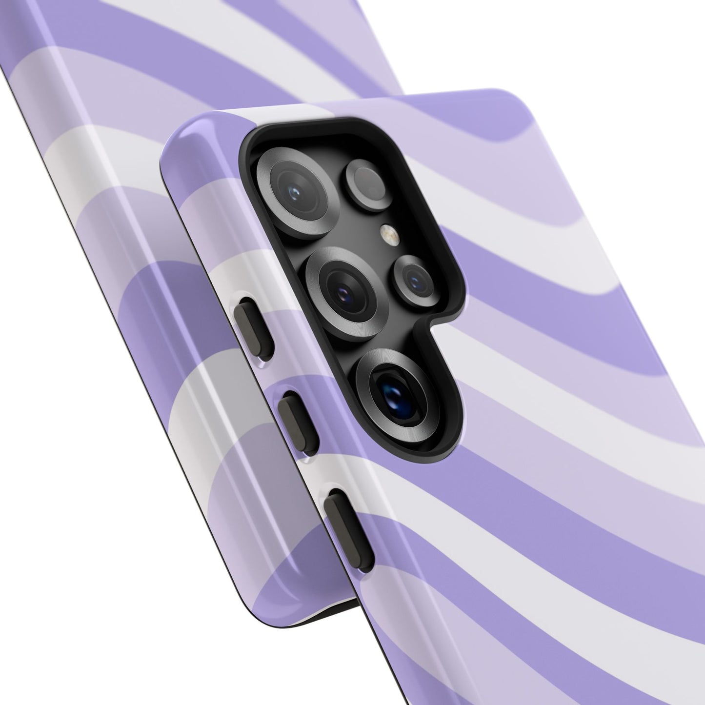 Lavender Wave Abstract Samsung Case