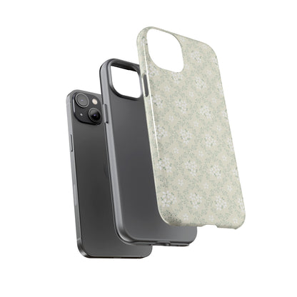Vintage Daisy Wreath iPhone Case