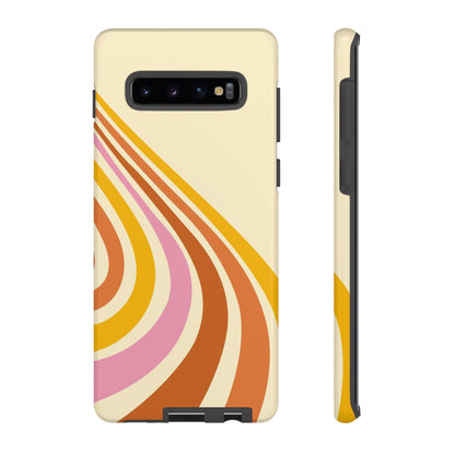 Retro Wave Swirl Samsung Case