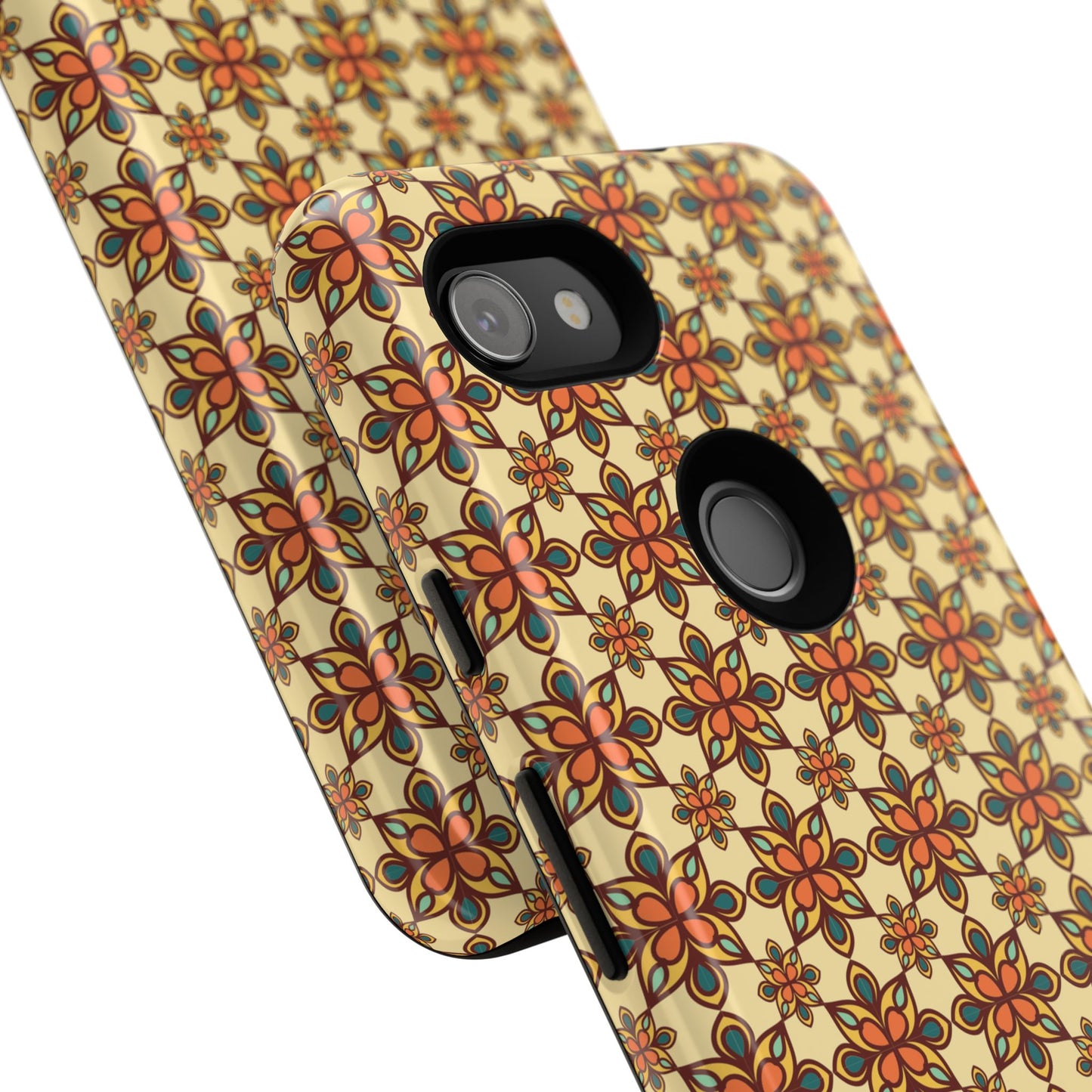 Retro Mandala Floral Google Pixel Case