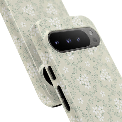 Vintage Daisy Wreath Google Pixel Case