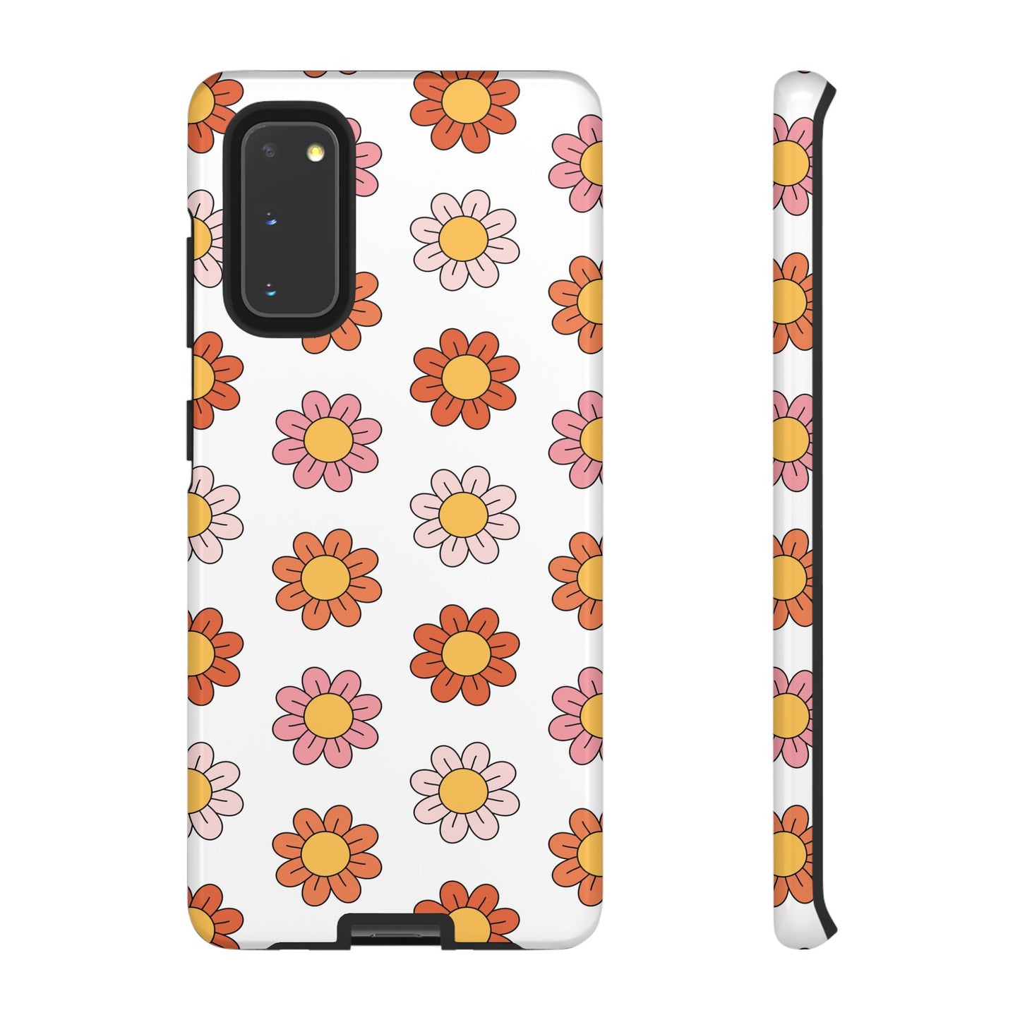 Retro Daisy Samsung Case