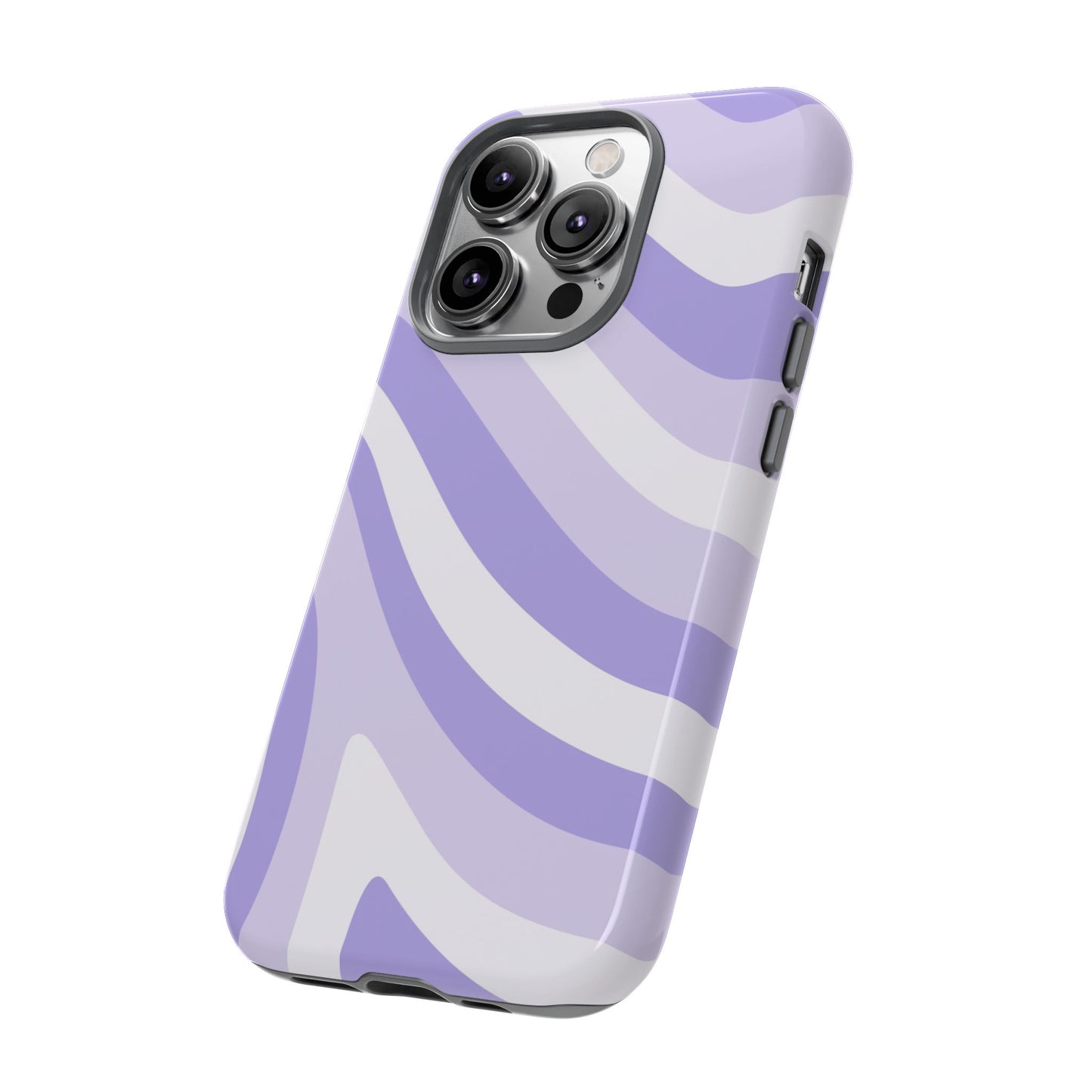 Lavender Wave Abstract iPhone Case