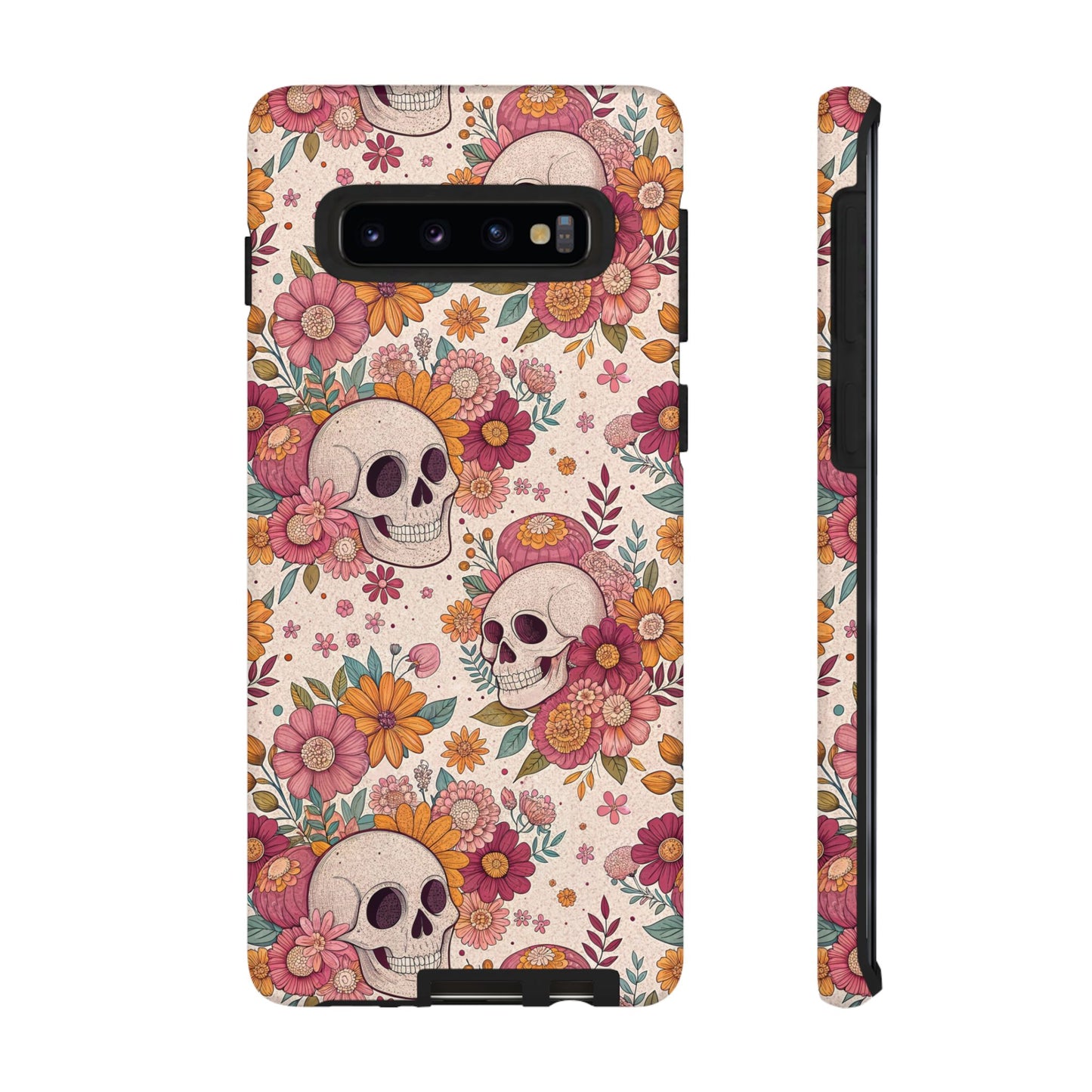 Floral Skull Samsung Case