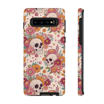 Floral Skull Samsung Case