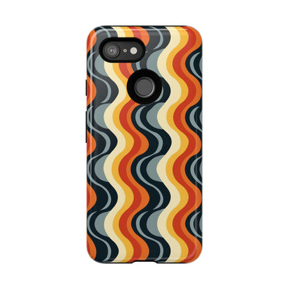Retro Wavy Stripe Google Pixel Case