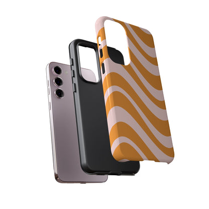 Retro Wavy Stripe Samsung Case