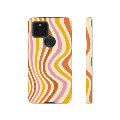 Retro Sunset Wave Google Pixel Case
