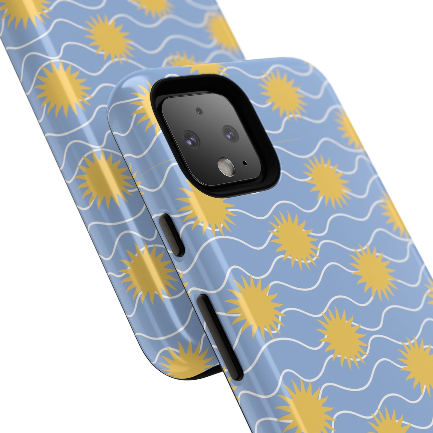 Sunny Waves Blue Google Pixel Case