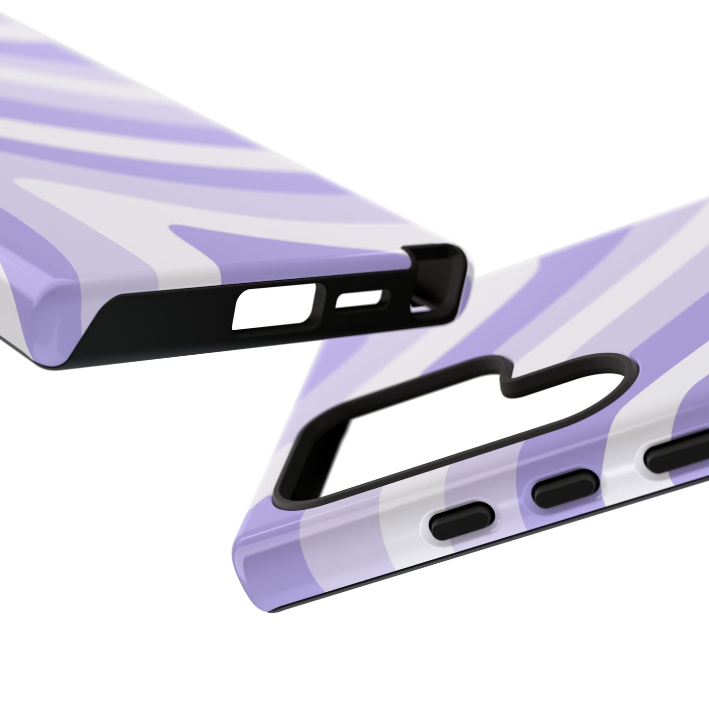 Lavender Wave Abstract Samsung Case