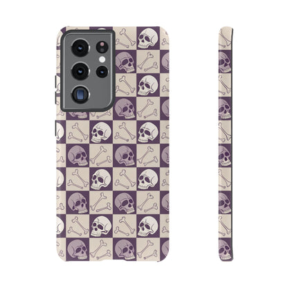 Skull & Bones Checkered Samsung Case