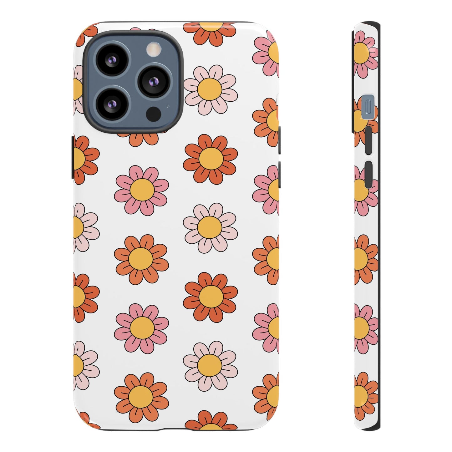 Retro Daisy iPhone Case