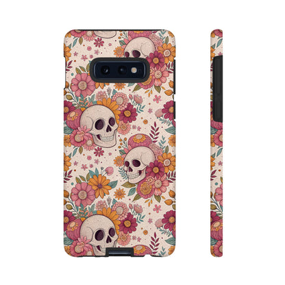 Floral Skull Samsung Case