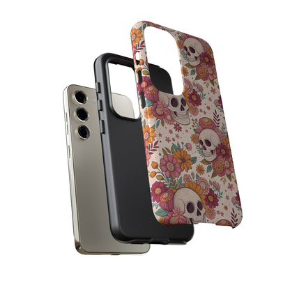 Floral Skull Samsung Case