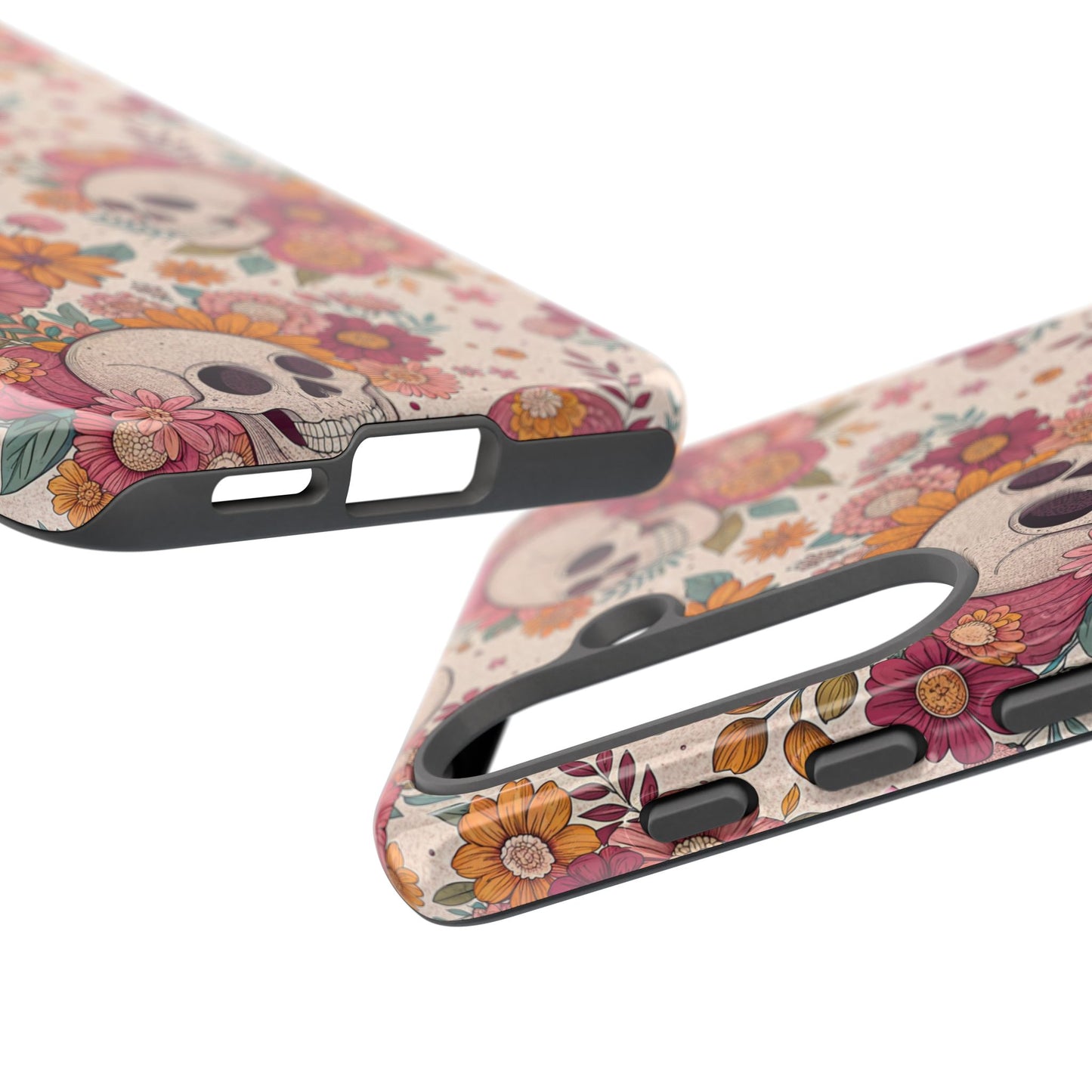 Floral Skull Samsung Case